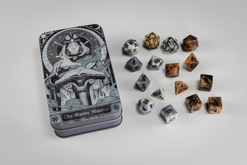 Pack dés Character Class Classic RPG Game Master (16)