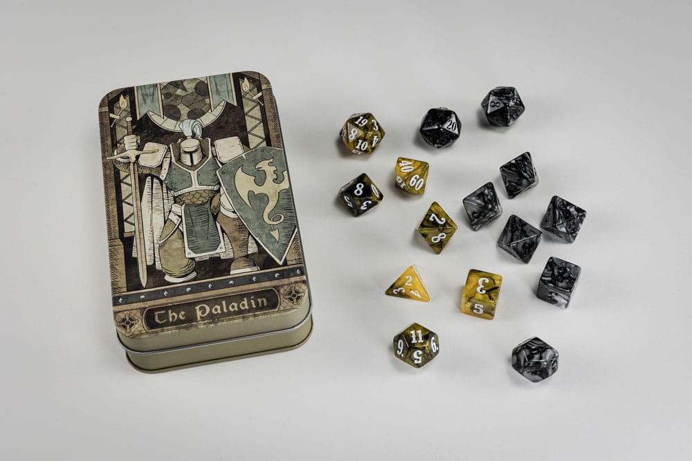 Pack dés Character Class Classic RPG Paladin (15)