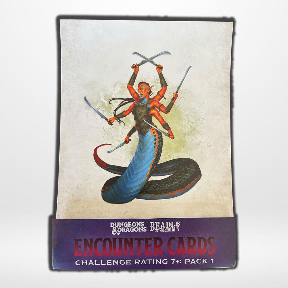 Dungeons & Dragons RPG cartes de rencontre Challenge Rating 7+: Pack 1 *ANGLAIS*