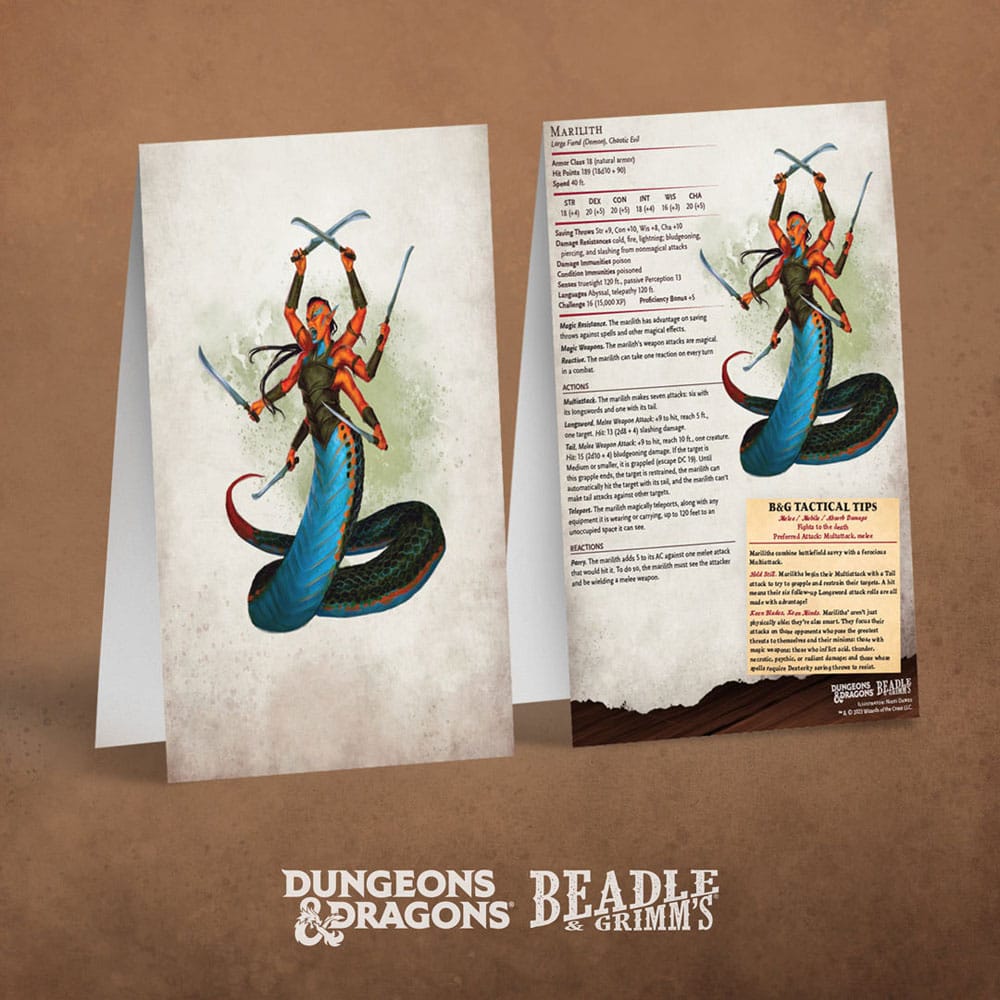 Dungeons & Dragons RPG cartes de rencontre Challenge Rating 7+: Pack 1 *ANGLAIS*