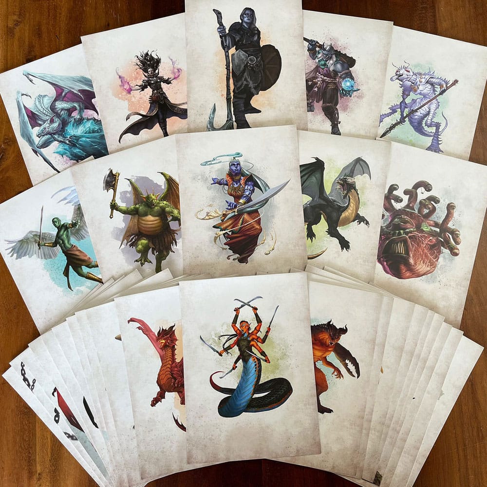 Dungeons & Dragons RPG cartes de rencontre Challenge Rating 7+: Pack 1 *ANGLAIS*