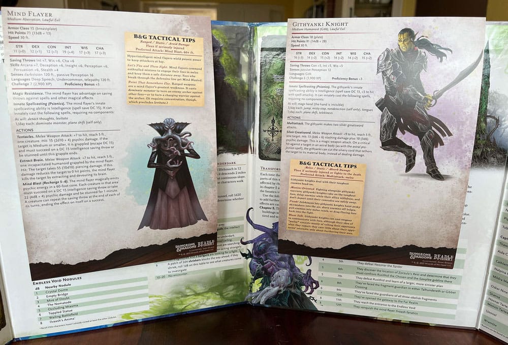 Dungeons & Dragons RPG cartes de rencontre Challenge Rating 7+: Pack 1 *ANGLAIS*