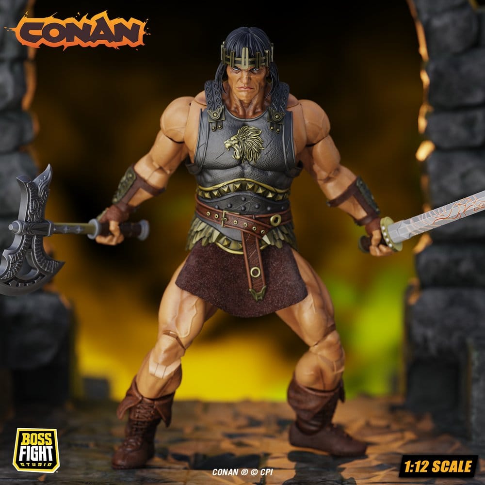 Conan Epic H.A.C.K.S. figurine 1/12 King Conan: Ruler of Aquilonia
