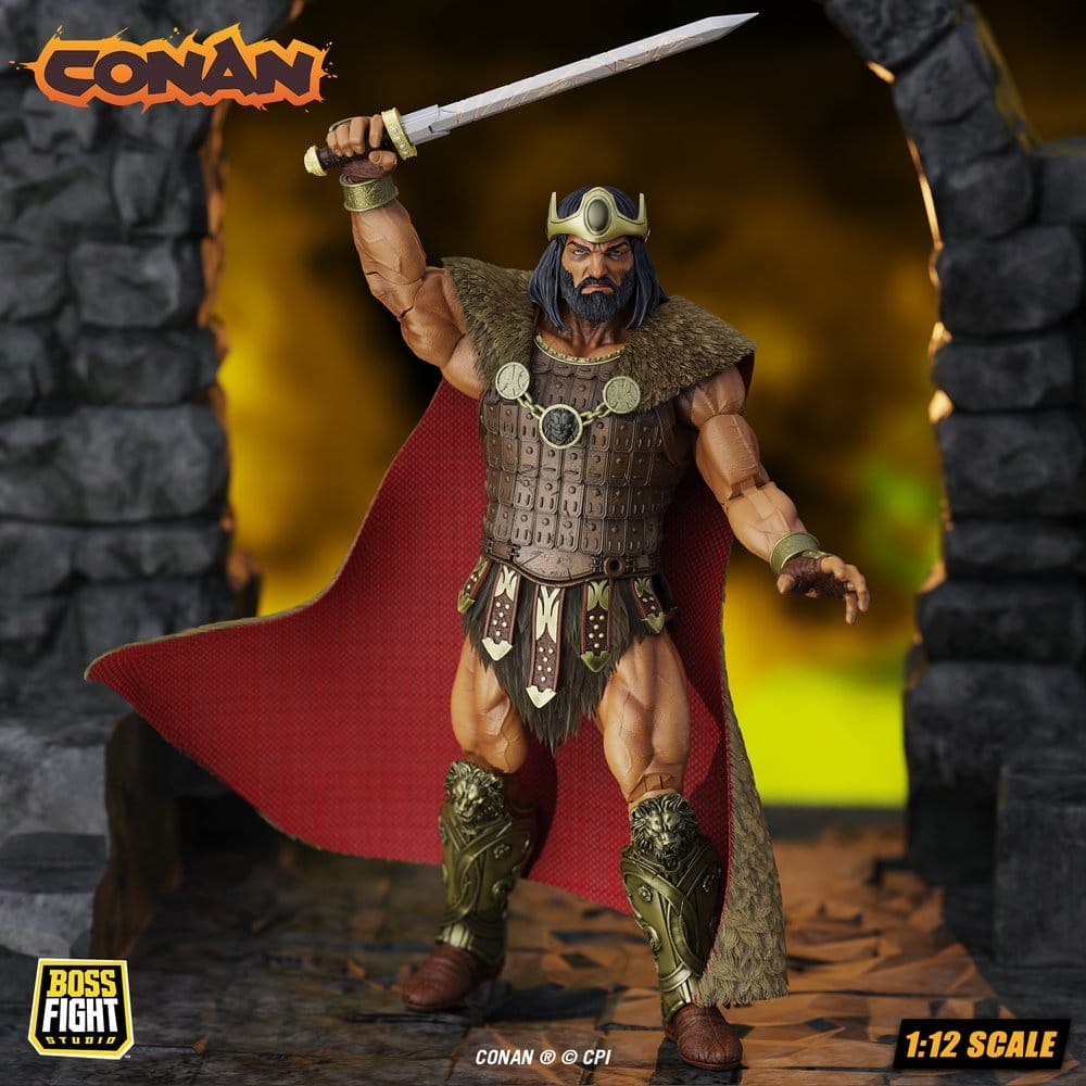 Conan Epic H.A.C.K.S. figurine 1/12 King Conan: Ruler of Aquilonia