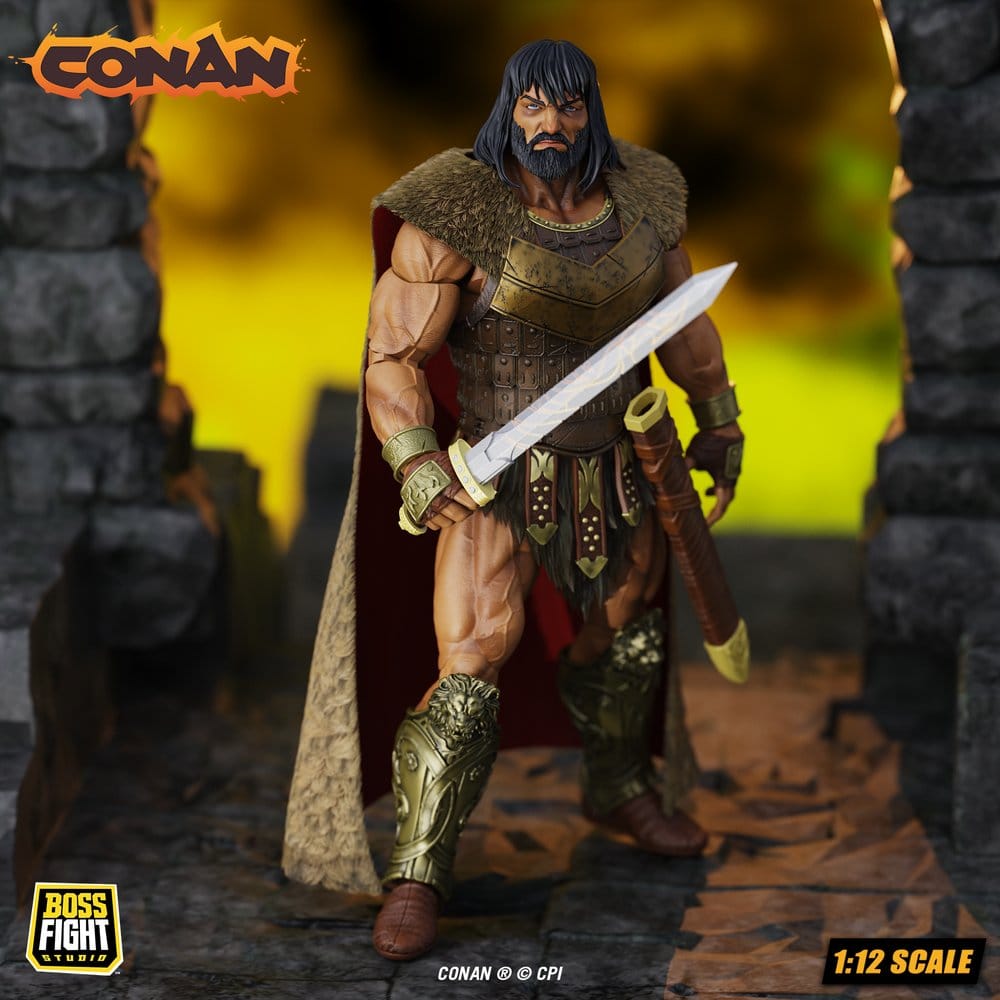 Conan Epic H.A.C.K.S. figurine 1/12 King Conan: Ruler of Aquilonia