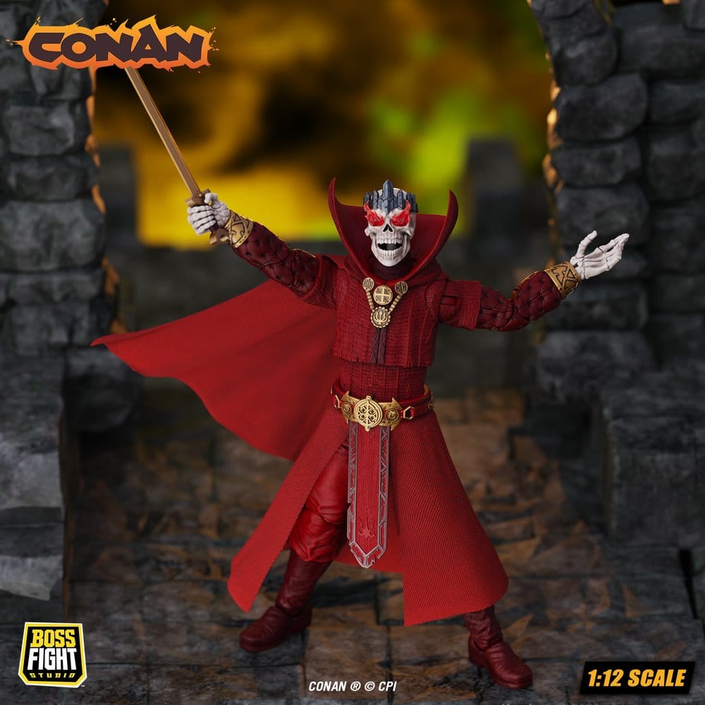 Conan Epic H.A.C.K.S. figurine 1/12 Thulsa Doom: Undead Sorcerer