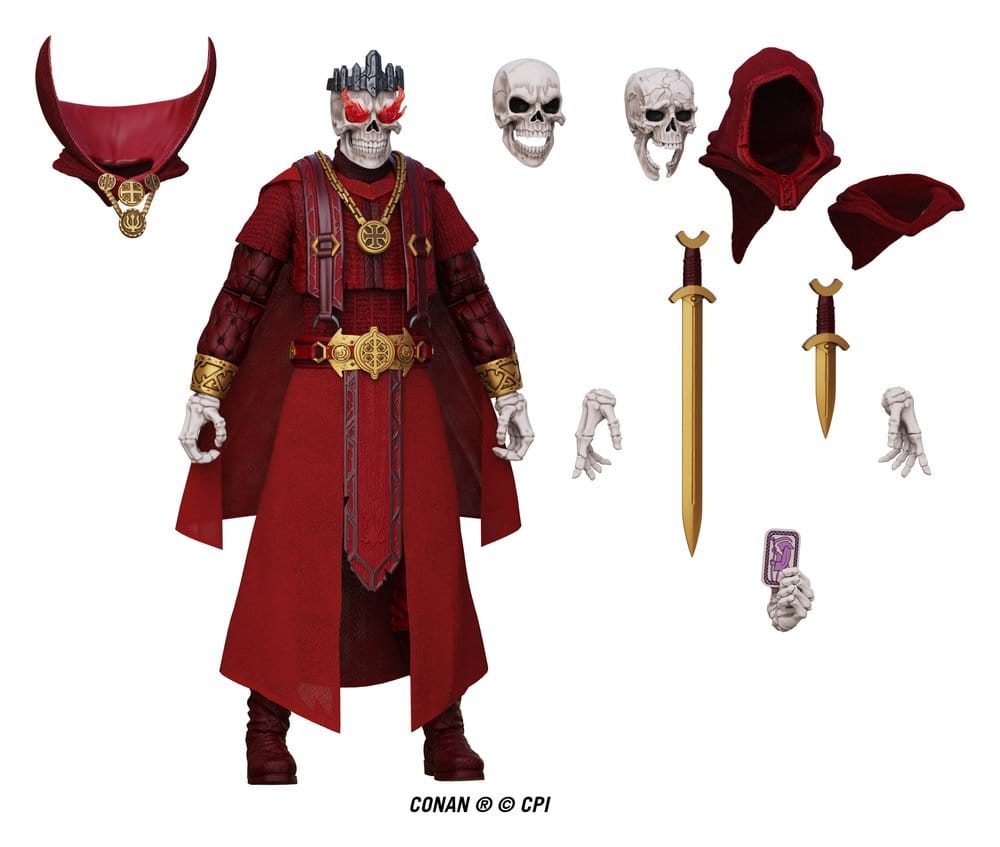 Conan Epic H.A.C.K.S. figurine 1/12 Thulsa Doom: Undead Sorcerer