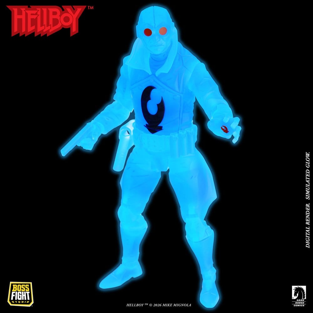 Lobster Johnson 1/12 figurine The Ghost of Lobster Johnson (Limited Edition) heo exclusive 17 cm