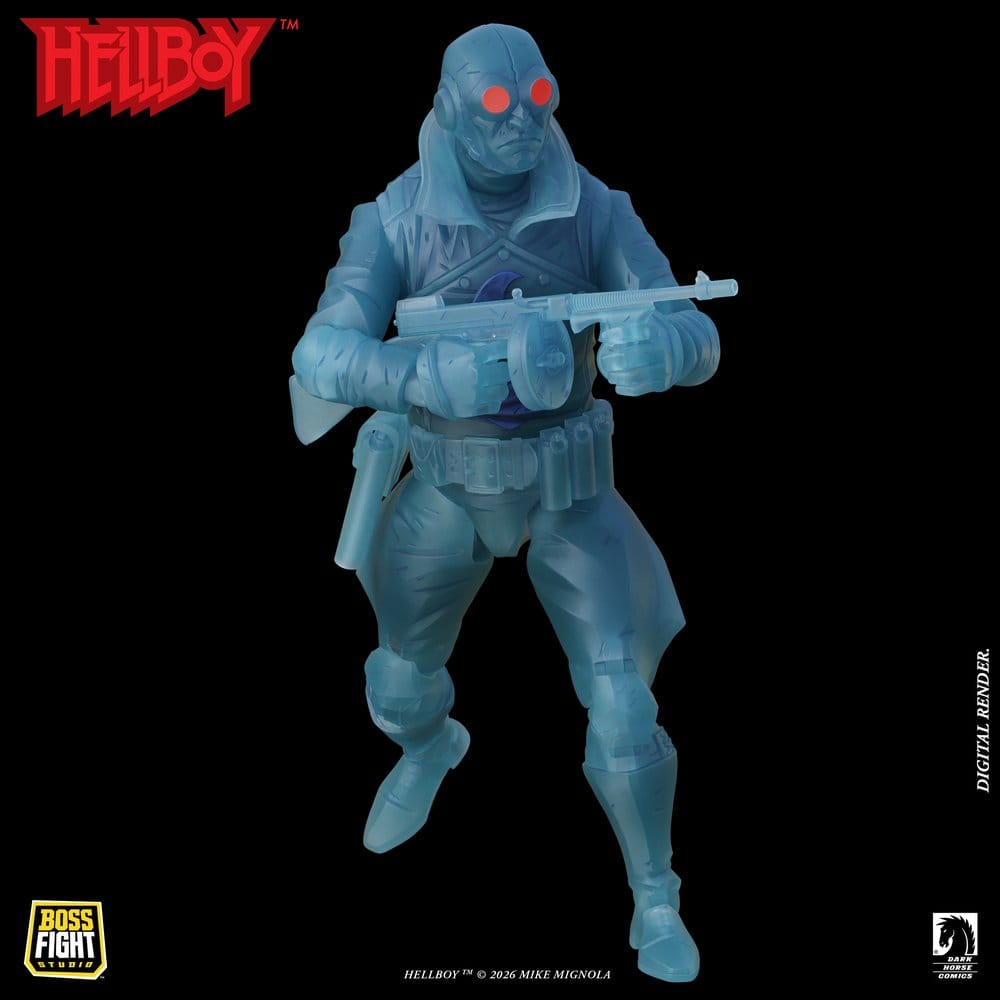 Lobster Johnson 1/12 figurine The Ghost of Lobster Johnson (Limited Edition) heo exclusive 17 cm