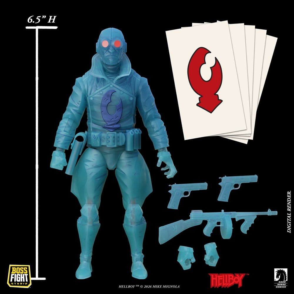 Lobster Johnson 1/12 figurine The Ghost of Lobster Johnson (Limited Edition) heo exclusive 17 cm