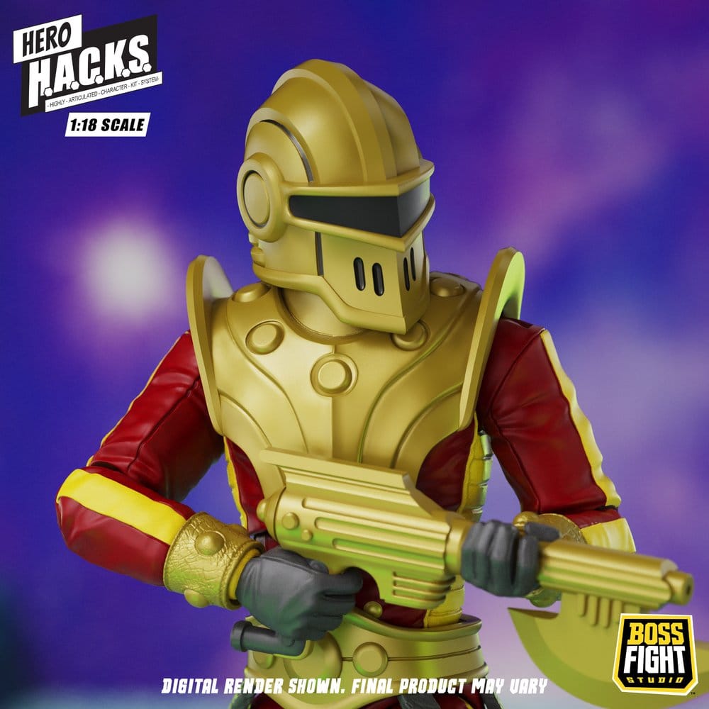 Hero H.A.C.K.S. Core figurine 1/18 Heroes and Villains Wave 1 Stellar Guard: Cosmic Defender of Accord