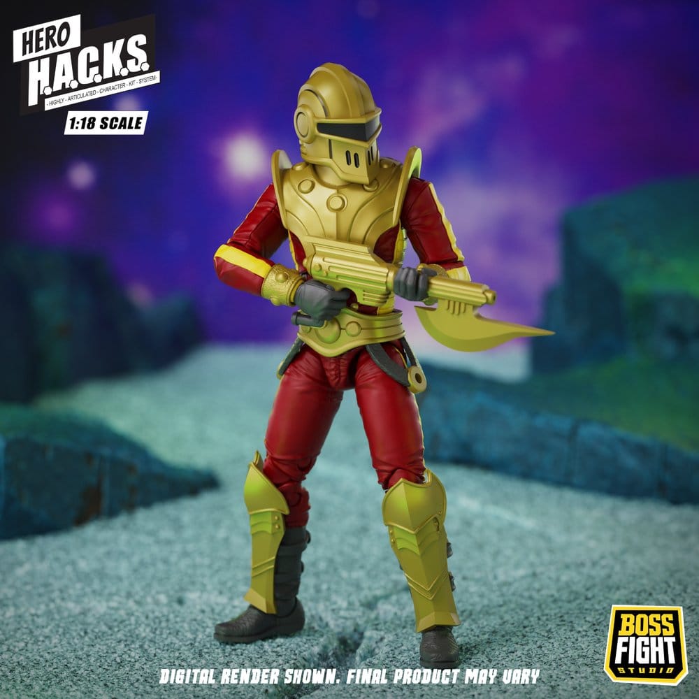 Hero H.A.C.K.S. Core figurine 1/18 Heroes and Villains Wave 1 Stellar Guard: Cosmic Defender of Accord