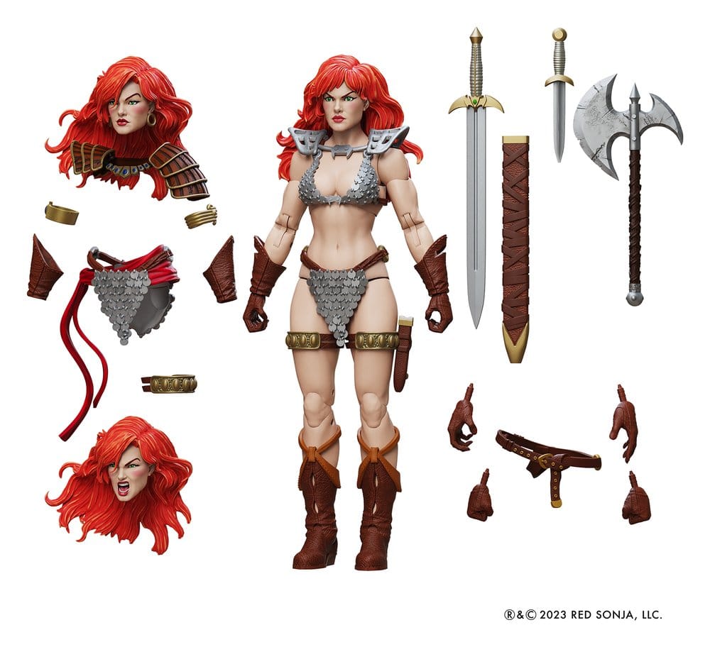 Red Sonja Epic H.A.C.K.S. figurine 1/12 Scale Immortal Red Sonja