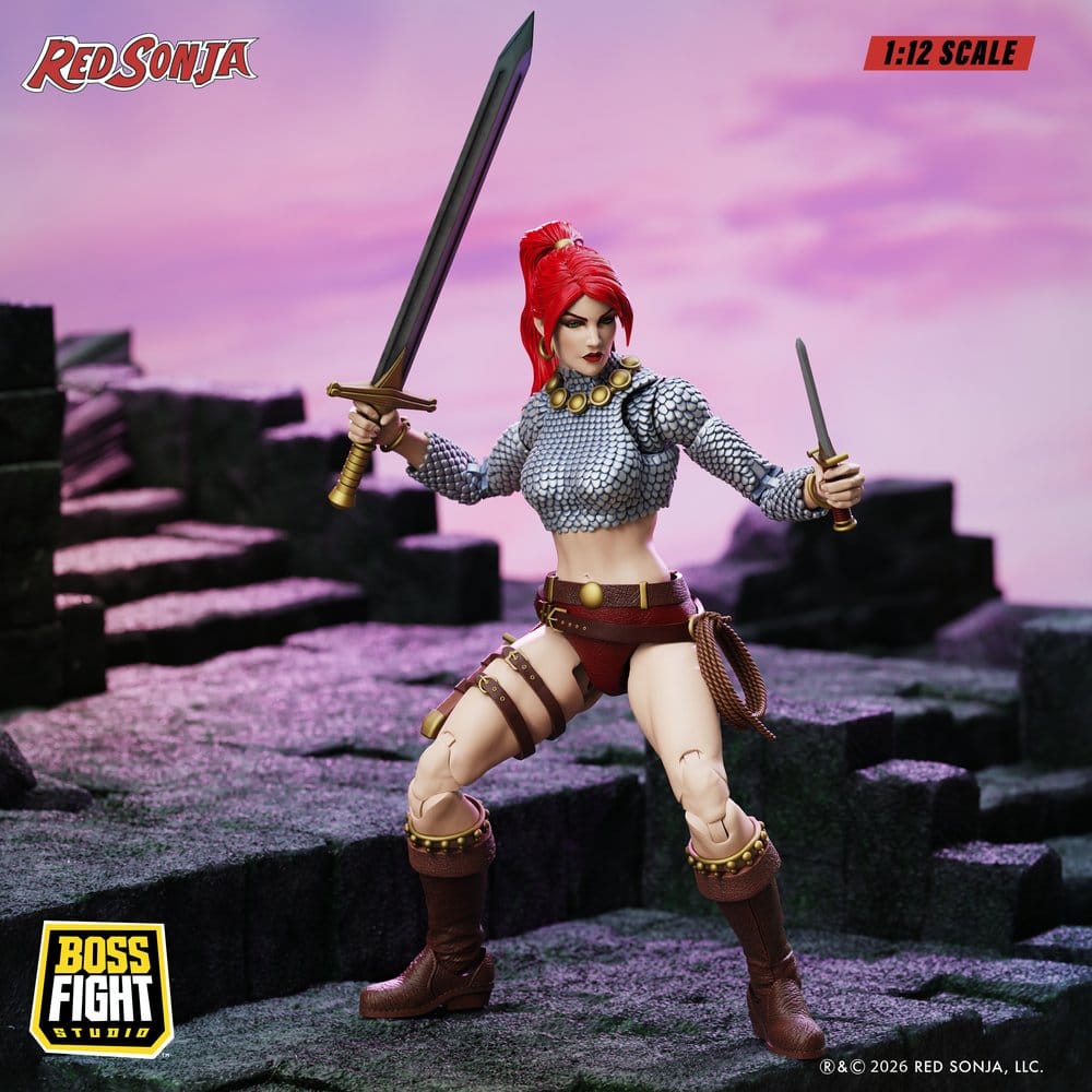 Red Sonja Epic H.A.C.K.S. figurine 1/12 Scale Immortal Red Sonja