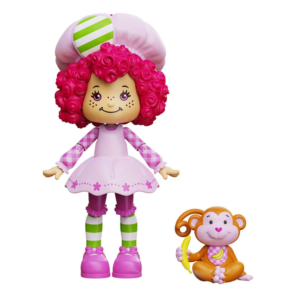Charlotte aux fraises figurine Simply Raspberry Tart & Rhubarb Monkey