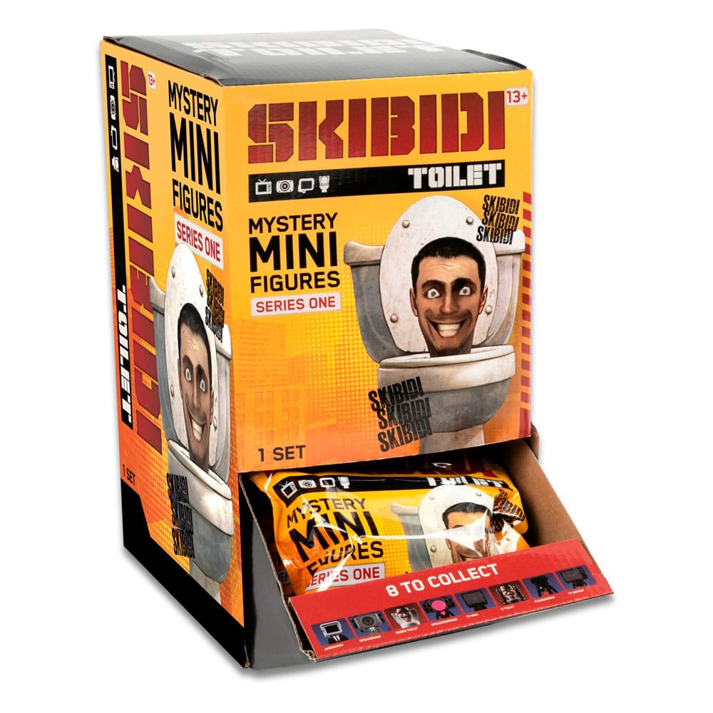 Skibidi Toilet présentoir mini-figurines Series 1 6 cm (24)