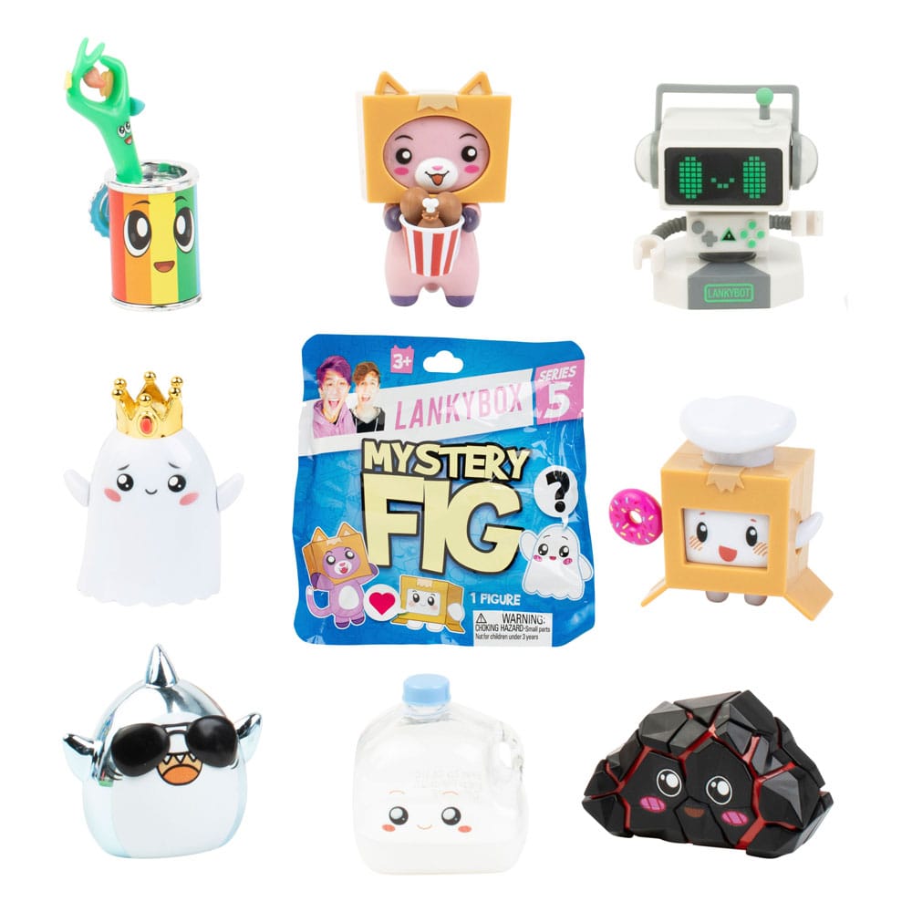 Lankybox présentoir mini-figurines Mystery Series 5 6 cm (24)