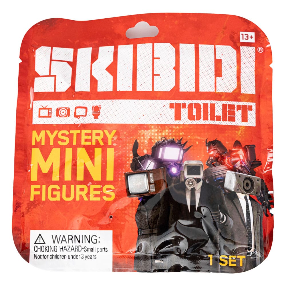 Skibidi Toilet présentoir mini-figurines Series 2 6 cm (24)