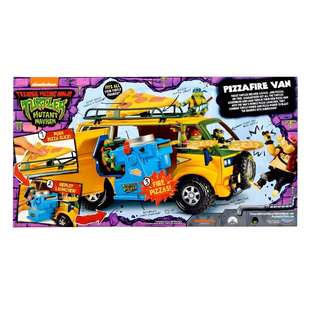 Ninja Turtles : Teenage Years véhicule Pizzafire Van 20 cm