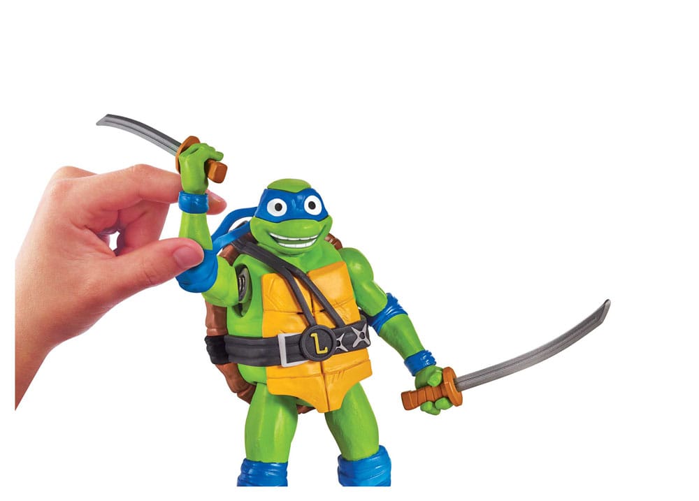 Ninja Turtles: Teenage Years Figurine Ninja Shouts Leonardo 14 cm