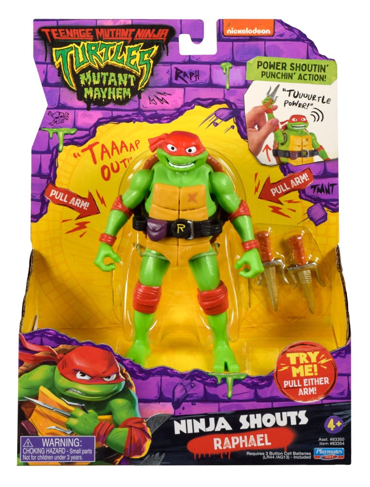 Ninja Turtles: Teenage Years Figurine Ninja Shouts Raphael 14 cm