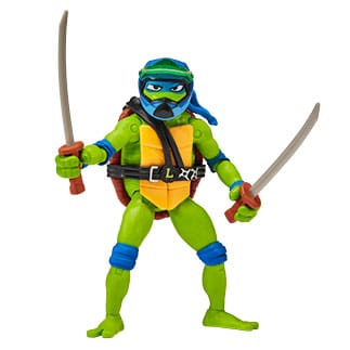 Ninja Turtles : Teenage Years figurine Drive N Kick Leonardo & véhicule 11 cm