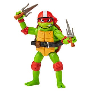 Ninja Turtles : Teenage Years figurine Raphael & Scooter et side-car 11 cm