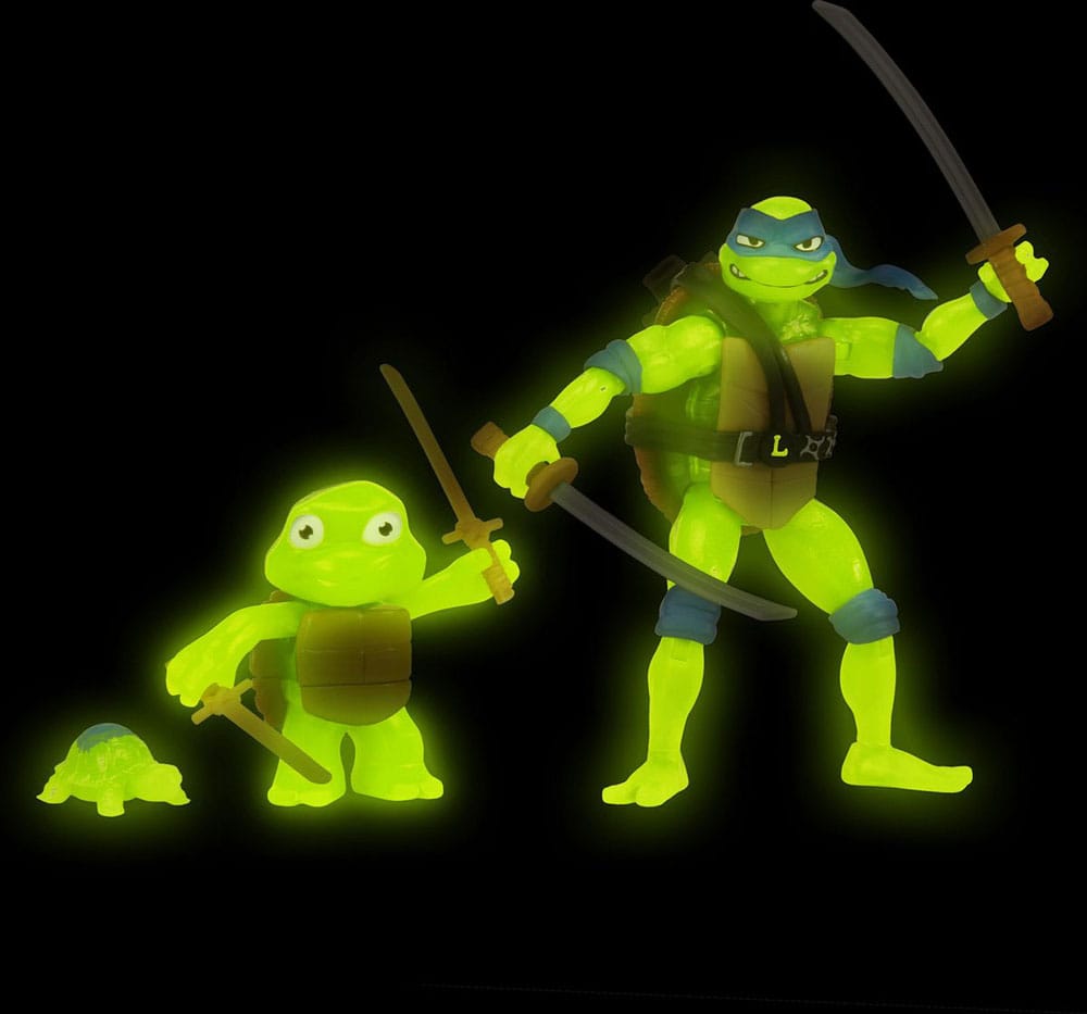 Ninja Turtles : Teenage Years pack 3 figurines Leonardo Evolution 10 cm