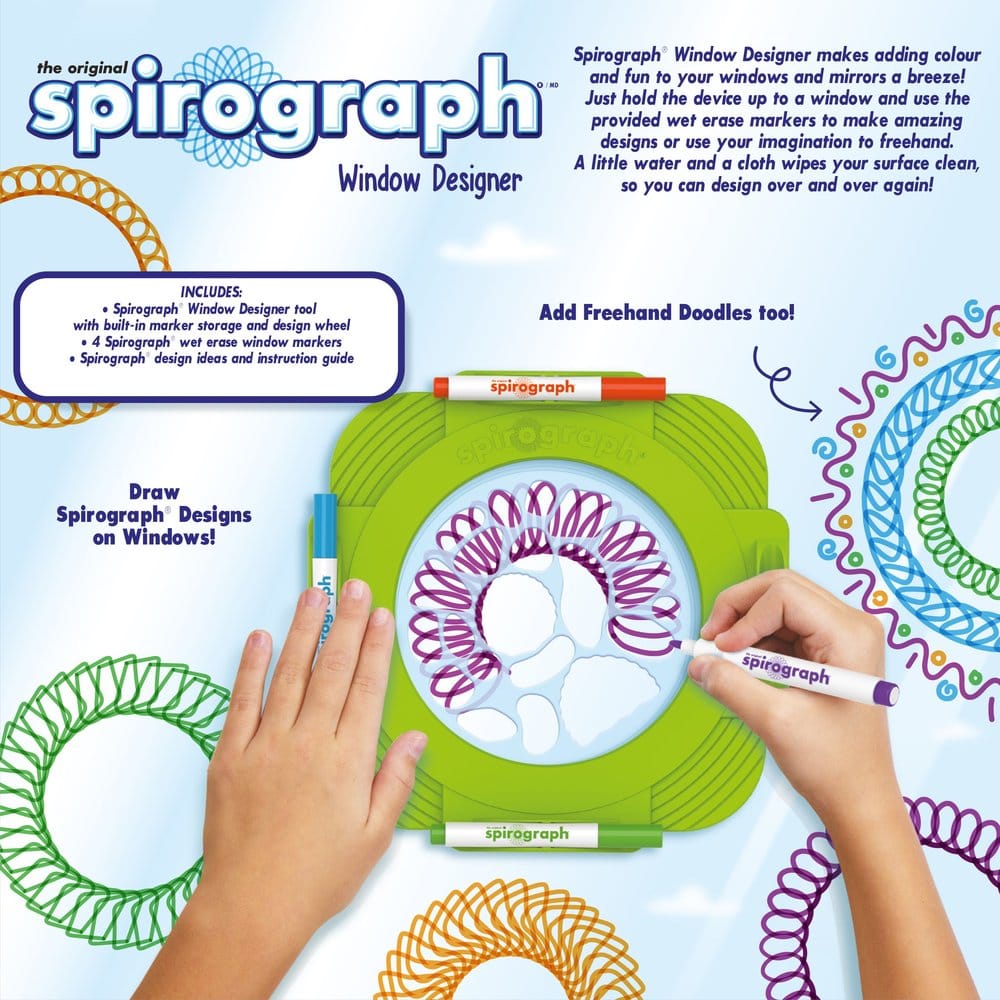 Spirograph créateur pour fenêtres