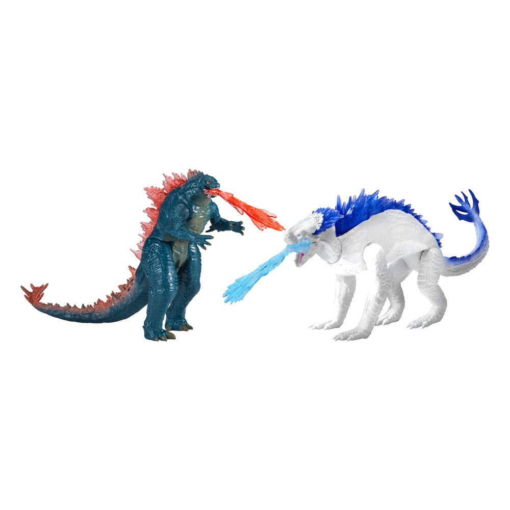 Godzilla x Kong : Le Nouvel Empire Diorama 2-Pack Godzilla vs Shimo 15 cm