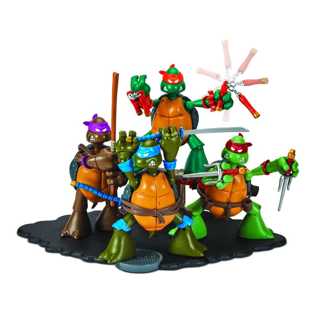 Tortues Ninja assortiment figurines 40th Anniversary 10 cm (8)