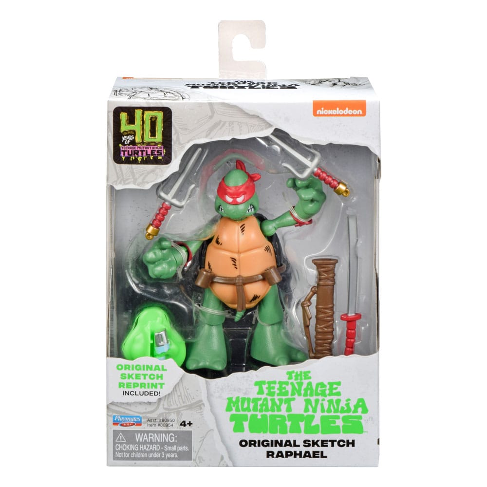 Tortues Ninja assortiment figurines 40th Anniversary 10 cm (8)