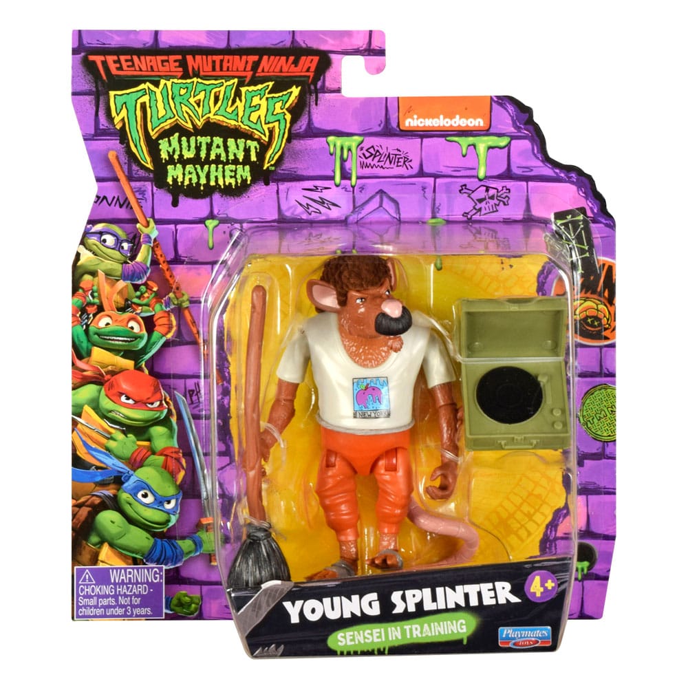 Ninja Turtles : Teenage Years figurine Young Splinter 11 cm