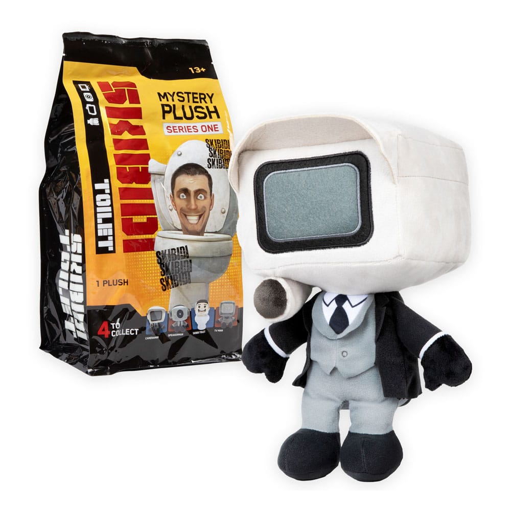 Skibidi Toilet peluche présentoir Mystery Blind Bag (2)