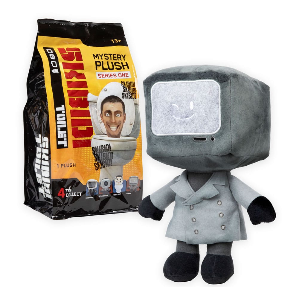 Skibidi Toilet peluche présentoir Mystery Blind Bag (2)