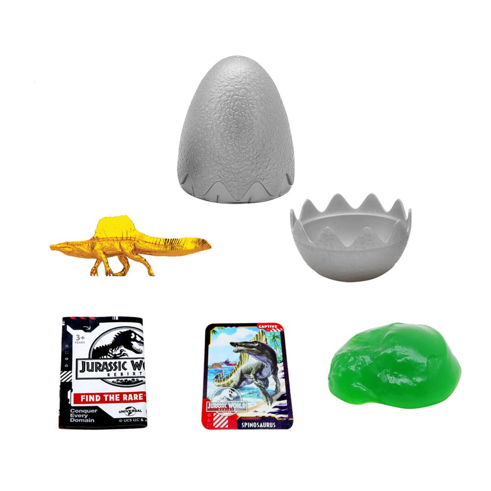 Jurassic World : Renaissance présentoir Pop N Lock Blind Box Captivz Build n Battle Dinos (12)