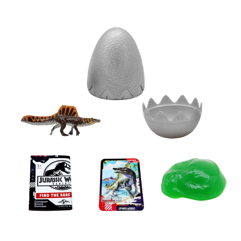 Jurassic World : Renaissance présentoir Pop N Lock Blind Box Captivz Build n Battle Dinos (12)