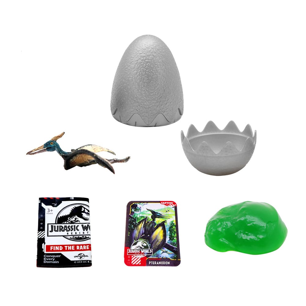 Jurassic World : Renaissance présentoir Pop N Lock Blind Box Captivz Build n Battle Dinos (12)