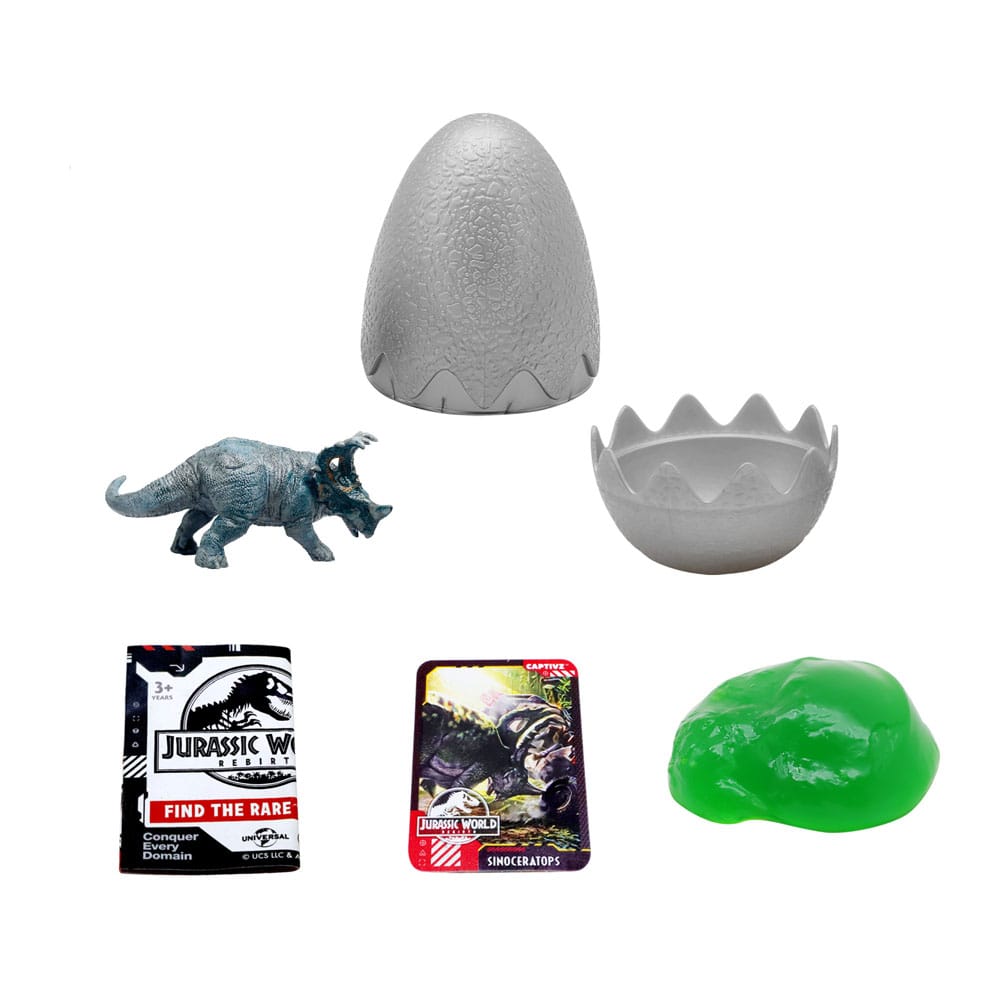 Jurassic World : Renaissance présentoir Pop N Lock Blind Box Captivz Build n Battle Dinos (12)