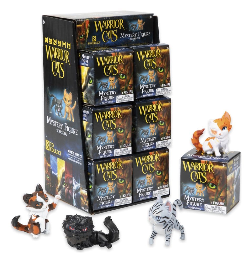 Warrior Cats mini figurines présentoir Blind Box Mystery Figures Series 1 6 cm (12)