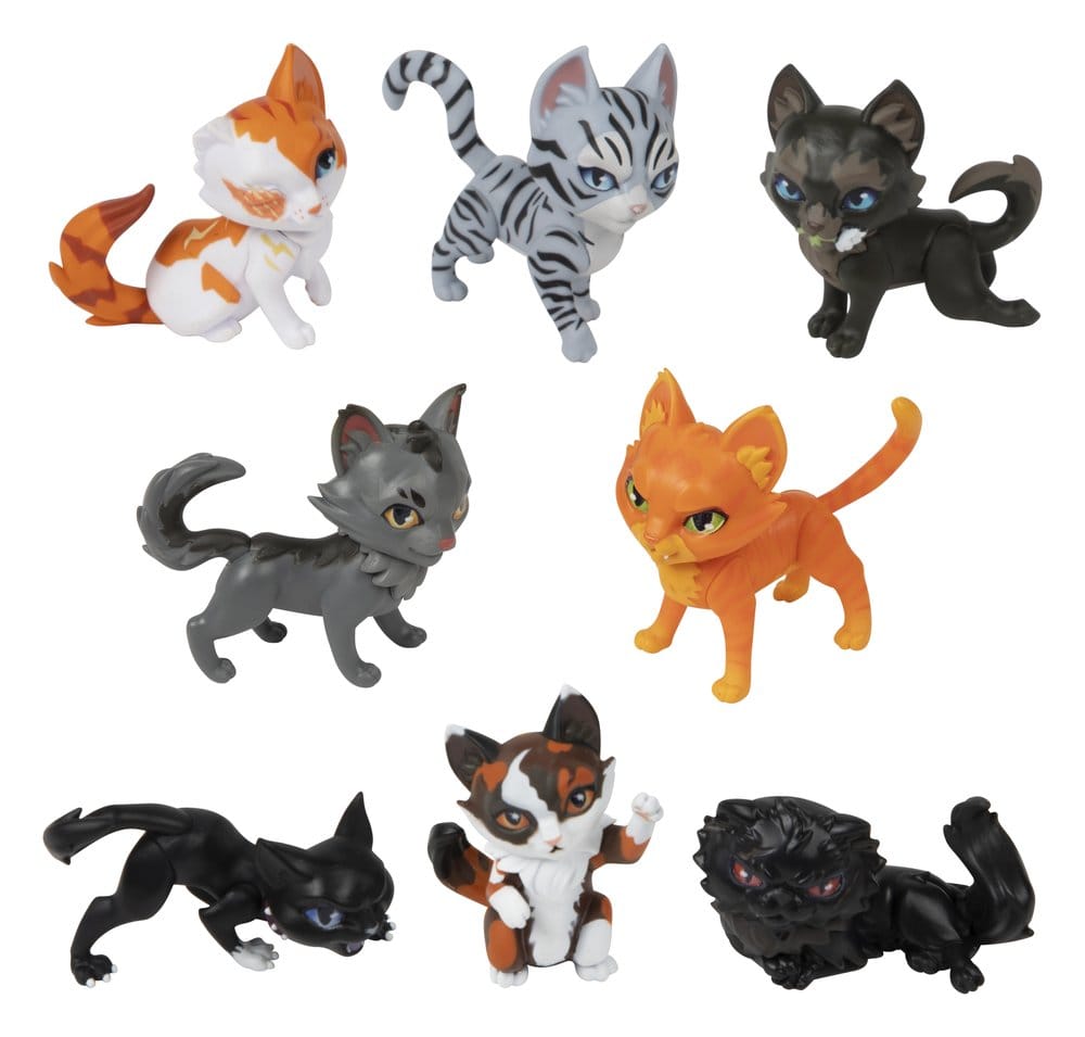 Warrior Cats mini figurines présentoir Blind Box Mystery Figures Series 1 6 cm (12)