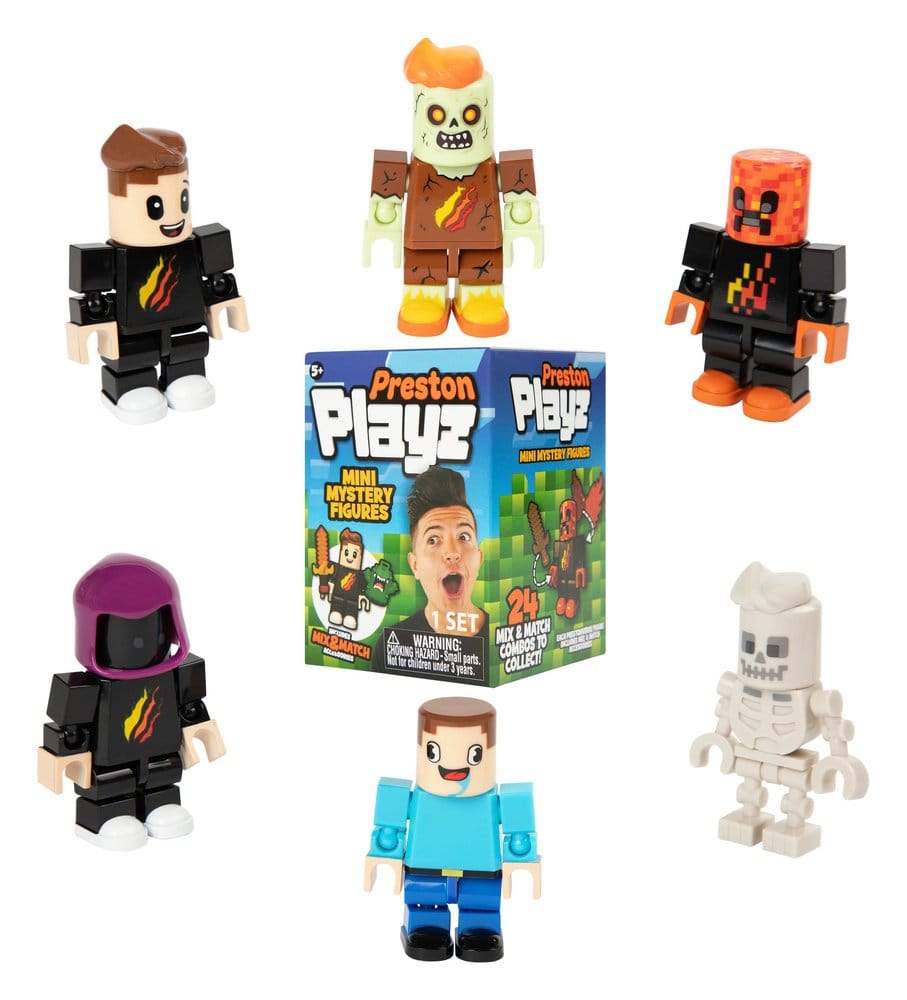 Preston Playz figurines mini Series 1 Blind Box Display (12)