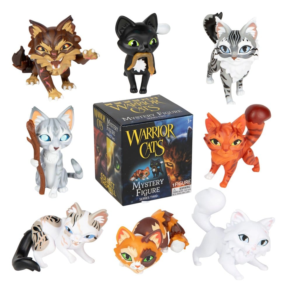 Warrior Cats figurines mini Mystery Series 2 Blind Box Display (12)