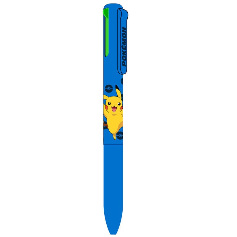 Pokémon - Stylo à bille 4 couleurs