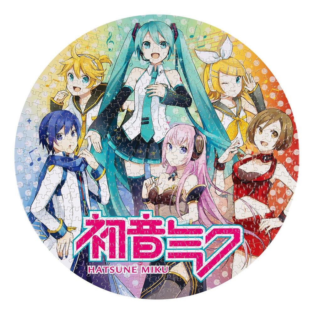 Hatsune Miku puzzle rond 500 pièces