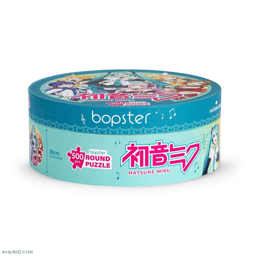 Hatsune Miku puzzle rond 500 pièces