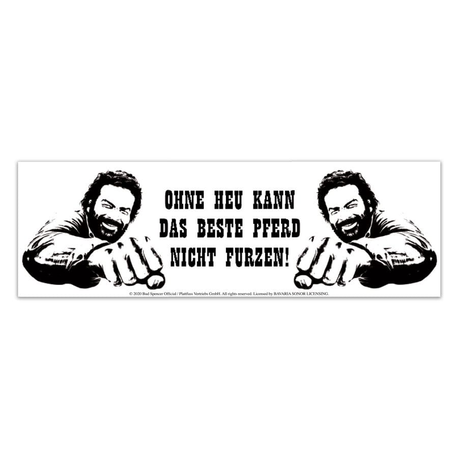 Bud Spencer mug émail Pferd Faust