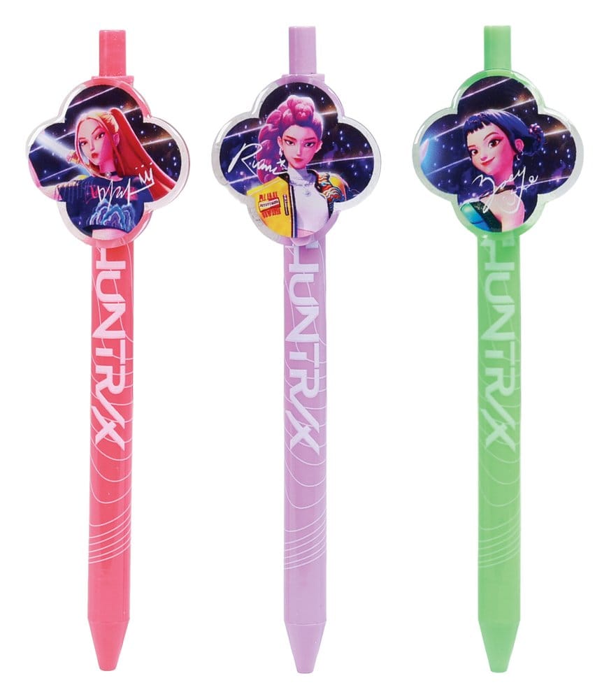 KPop Demon Hunters pack 3 stylos