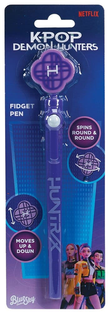 KPop Demon Hunters stylo à bille Fidget Huntr/x