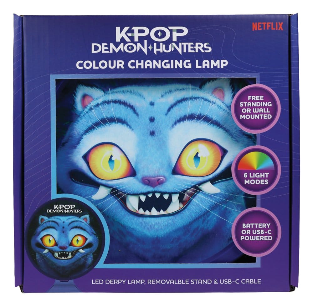 KPop Demon Hunters lampe d´ambiance avec USB-C Derpy 11cm